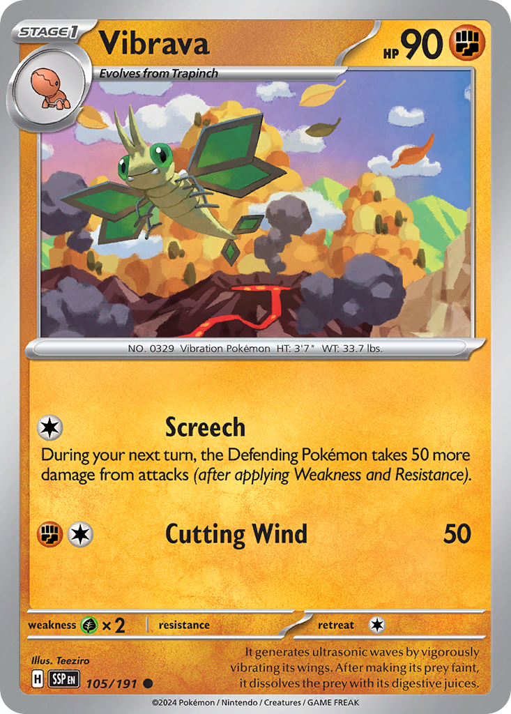 Surging Sparks Vibrava #105/191